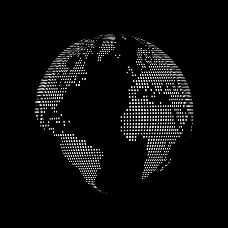 Global trade globe